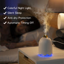 Crown Duck Style USB Ultrasonic Air Humidifier LED Light Aroma Essential Oil Diffuser(Yellow)