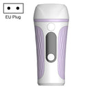 Home Painless Laser Hair Removal Instrument, Specification:EU Plug(Purple)