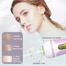 Home Painless Laser Hair Removal Instrument, Specification:UK Plug(Pink)