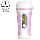 Home Painless Laser Hair Removal Instrument, Specification:UK Plug(Pink)