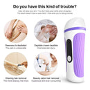 Home Painless Laser Hair Removal Instrument, Specification:UK Plug(White)