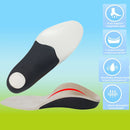 Children Orthopedic Arch Support Insoles Breathable Shoes Insoles, Size:32-35 Yards(Black and White Bottom)