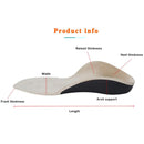 Children Orthopedic Arch Support Insoles Breathable Shoes Insoles, Size:32-35 Yards(Black and White Bottom)