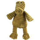 Pet Dog Toys Fasade Molars Vent Training Corduroy Monkey Pig Vocal Plush Toys(Crocodile )