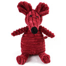Pet Dog Toys Fasade Molars Vent Training Corduroy Monkey Pig Vocal Plush Toys(Mouse )