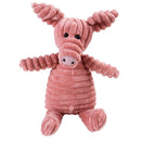 Pet Dog Toys Fasade Molars Vent Training Corduroy Monkey Pig Vocal Plush Toys(Powder Pig )