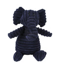 Pet Dog Toys Fasade Molars Vent Training Corduroy Monkey Pig Vocal Plush Toys( Elephant )