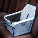 In Car Double-Layer Mesh Thickening Waterproof Pet Bag(Grey)