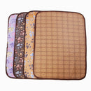 Pet Double-sided Mat Vine Cushion Kennel Cat Blanket Mat, Size:L (Light Coffee)