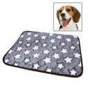 Pet Double-sided Mat Vine Cushion Kennel Cat Blanket Mat, Size:XXL (Grey Star)