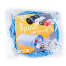 Pet Supplies Cat Ring Paper Two-way Tunnel Can Accommodate Folding Cat Channel(Blue )