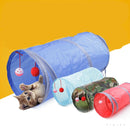 Pet Supplies Cat Ring Paper Two-way Tunnel Can Accommodate Folding Cat Channel(Black )