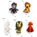 Plush Bite Molar Biting Pet Toy Teddy Small And Medium Pet Sounding Toy(Rhinoceros)