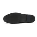 Men Leather Shoes Suede Tassels Slip-on Peas Shoes, Size:42(Brown)