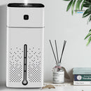 Ultrasonic Air Humidifier USB Essential Oil Aroma Diffuser LED Night Light Spray Mist Purifier, 1000ml(Black)