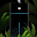 Ultrasonic Air Humidifier USB Essential Oil Aroma Diffuser LED Night Light Spray Mist Purifier, 1000ml(Black)