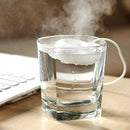 Donut Shape Mini USB Air Humidifier Aroma Diffuser Purifier(White)