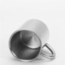 304 Stainless Steel Double Insulation Coffee Drink Milk Water Mugs Durable Drinking Cup with Lid 400ml