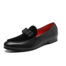 Bowknot Wedding Dress Male Flats Gentlemen Casual Shoes, Shoe Size:47(Black)