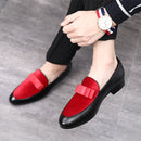 Bowknot Wedding Dress Male Flats Gentlemen Casual Shoes, Shoe Size:47(Black)