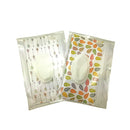 10 PCS Portable Pouch Clutch Outdoor Carrying Bag Reusable Refillable EVA Towel Slim Paper Wet Wipe Bag, Size: 22.3x13.5+2.5cm(Leaves)