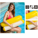 Foldable Double-purpose Backrest Float Hammock with Net, Size:120 x 75cm(Cherry Blossoms Pink)