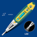 High Precision Electrical Tester Pen Screwdriver 220V AC DC Outlet Circuit Voltage Detector Test Pen with Night Vision, Specification:Digital Display Electric Pen (OPP)