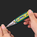 High Precision Electrical Tester Pen Screwdriver 220V AC DC Outlet Circuit Voltage Detector Test Pen with Night Vision, Specification:Digital Display Electric Pen (OPP)