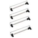 Y01B Plastic Head 14 inches Wardrobe Hardware Push-Pull Hanging Rod Clothes Rail