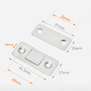 Ultra-thin Stealth Cabinet Kitchen Door Strong Magnetic Magnet Sliding Door