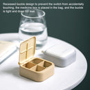 Medicine Packaging Box Portable Portable Storage Box Small Medicine Box(Green)