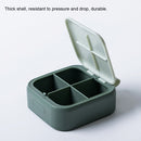Medicine Packaging Box Portable Portable Storage Box Small Medicine Box(Green)