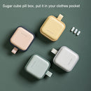 Medicine Packaging Box Portable Portable Storage Box Small Medicine Box(Green)