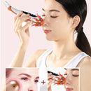 Electric Pore Cleaning Instrument Hot Compress To Export Acne Removing Blackhead Beauty Instrument(Black)