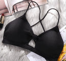 Yoga Bra Women Padded Sports Bra, Size:One Size(Black)