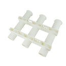 BEST METAL Three-Barrel Plastic Fishing Rod Holder Boat Kayak Fishing Rod Holder(48mm)