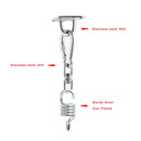 Hammock Hanging Chair Swing Sandbag Bag Hardware Accessories Spring + Hook