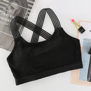 Beauty Back Cross Strapless Anti-Glare Tube Top, Size: One Size(Black)
