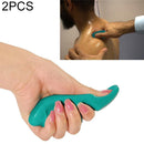 2 PCS Thumb Massager Protector Tool Portable Foot Massage Tool Foot Care Tool(Green)