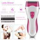 Women Body Hair Remover Trimmer Waterproof Rechargeable for Face Body