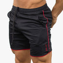Summer Running Shorts Men Sport Jogging Fitness Shorts Quick Dry Men Gym Shorts, Size:XL(Gray)