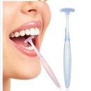 Tongue Scraper Cleaner Oral Tongue Clean Health Tool(Blue)