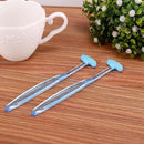 Tongue Scraper Cleaner Oral Tongue Clean Health Tool(Blue)