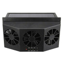 Solar Car Radiator Energy Saving Environmental Protection Detoxification Deodorization Radiator(Black)