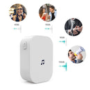 M2D Wireless WiFi Doorbell Jingle Machine Intelligent Doorbell Voice Intercom Bell, Plug Standard:UK Plug(White)