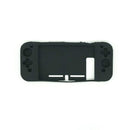 Silicone Protection Case All-inclusive Rubber Cover for Switch Game Console(Black)