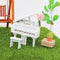 1:12 Mini House Toy Simulation Grand Piano Decoration(black)