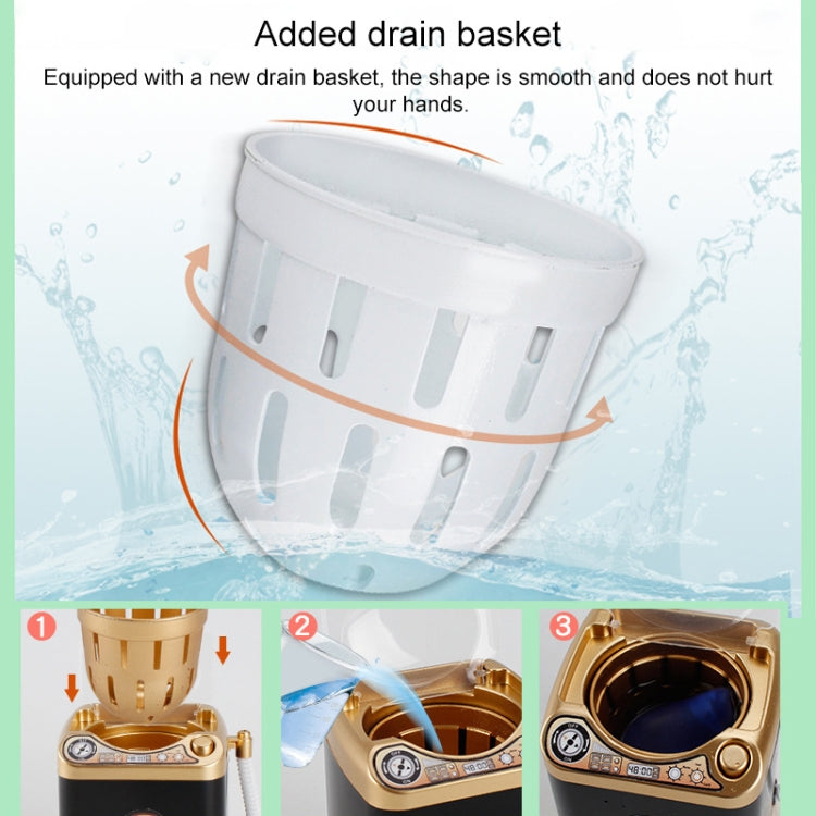 Mini Multifunction Kids Washing Machine Toy Beauty Sponge Brushes Washer(Blue)