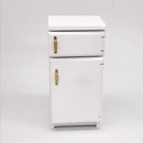1:12 Doll House Mini Kitchen Model Refrigerator(White )