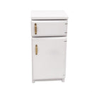 1:12 Doll House Mini Kitchen Model Refrigerator(White )